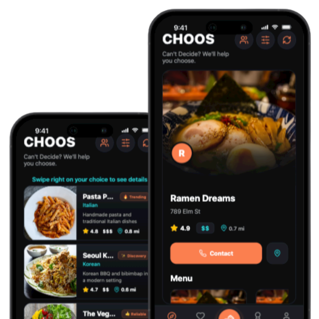 choos app decision